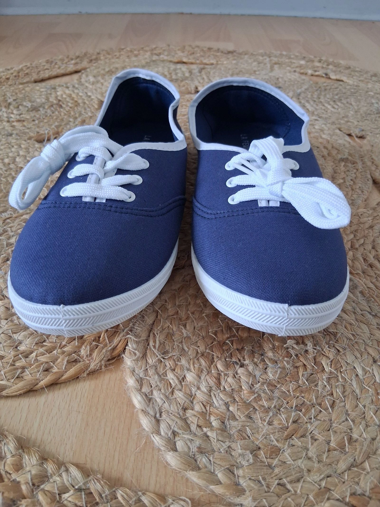 Zapatillas de lona azules - La Femme Moderne - 39 – photo 2